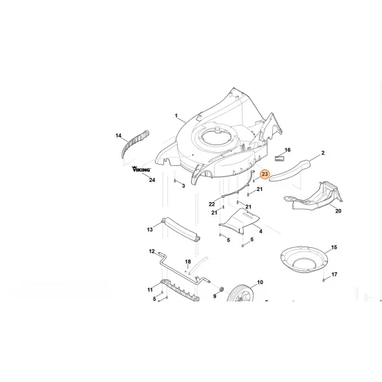 Stihl   Śruba ścinana M5x12 9039 488 0964